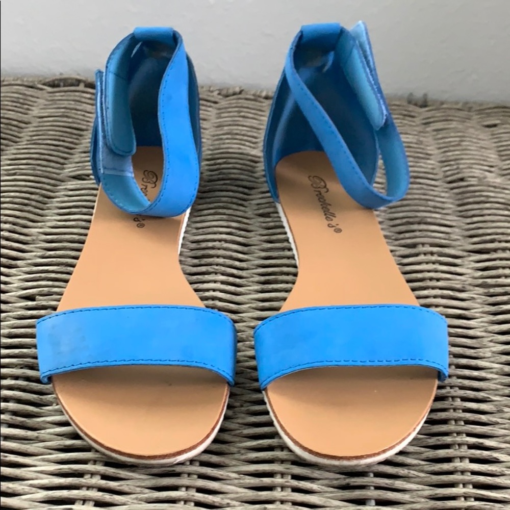 Blue brekelles sandals from Nordstrom rack